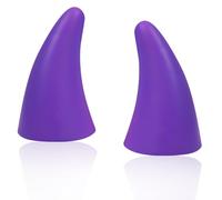 2 PCS Décoration De Toit De Voiture,Décorations De Voiture,Autocollant 3D Corne De Démon Diable Pour Voiture,Adorables Cornes De Taureau Pour Décorations De Toit De Voiture Décoration,Cornes De Taure