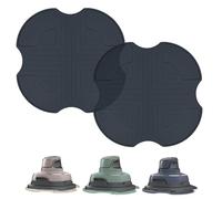 2 PCS Dessous de Plat en Silicone pour Ninja CRISPi Friteuse à Air FN101EUSG, Sous-verres en Silicone Accessoires pour Air Fryer Ninja FN101EU