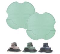 2 PCS Dessous de Plats en Silicone pour Ninja CRISPi Friteuse à Air FN101EUSG, Sous-verres en Silicone Accessoires pour Air Fryer Ninja FN101EU