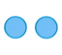 2 PCS Dessous Verre Voiture, pour KIA NIRO/e-NIRO/NIRO Hybrid I SUV 2016 2017 2018 2019-2025 Dessous Verre Isolé Anti-Dérapant Coussinets,Accessoire Voiture Interieur,C