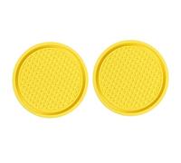 2 PCS Dessous Verre Voiture, pour KIA NIRO/e-NIRO/NIRO Hybrid I SUV 2016 2017 2018 2019-2025 Dessous Verre Isolé Anti-Dérapant Coussinets,Accessoire Voiture Interieur,F