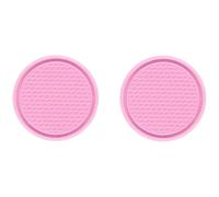 2 PCS Dessous Verre Voiture, pour Kia Stonic YB/KX1 2018 2019 2020 2021 2022 2023 2024 2025 Dessous Verre Isolé Anti-Dérapant Coussinets,Accessoire Voiture Interieur,E
