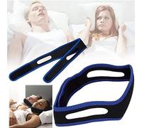 2 Pcs Dispositifs Anti Ronflement, Mentonnière Anti Ronflement Solution Ronflement Réglable Snore Stopper Strap