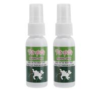 2 PCS Dog Potty Training Spray Spray Position Position Agent d'entraînement aux Toilettes Inducteur pour Vaincre la Salle de Bain pour Animaux de Compagnie, Sprays Adhésifs