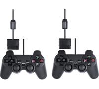 2 Pcs Dual Wired Mannete For Ps2 Contrôleur Controller Analogique Gamepad Joystick Joypad Pour Sony Ps2 Console Psx Psx Video Games