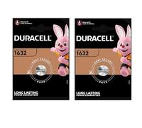 2 Pcs Duracell CR1632 1632 Car Remote Batteries, Modèle :