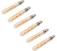 2 PCS E14 LED Bulb 3w Golden Tubular Bulb for Suspension Wall Scones Tube Light Bulbs Desk Lamp 220?240v