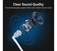 2 Pcs Earphone for Walkie Talkie Radio Earpiece Earpiece Safety Earpiece Headset Radio Headset Compatible with Kenwood RT24 RT27 RT617 Two-Way Radio