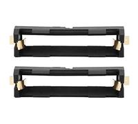 2 pcs/ensemble 18650 support de batterie 1 fente, conteneur de stockage de boîte de support de batterie unique pour 18650 alimentation de charge de bricolage, accessoires électroniques
