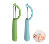 2 Pcs Éplucheur, RosyFate Éplucheur Légumes et Fruits, Ensemble Éplucheur, Econome Legumes, ÉPlucheur De LéGumes Pour La Cuisine, De LéGumes Éplucheur Pomme, Eplucheur Cuisine avec Lame Tranchante