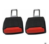 2 Pcs Extension de Ceinture de Sécurité Réglable - 9 CM - Confort et Sécurité Améliorés pour Vos Trajets Quotidiens