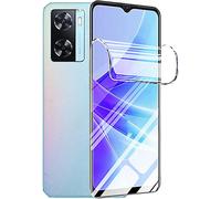 [2 Pcs] Films De Protection D'écran En Hydrogel Pour Oppo A16 / A16s / A54s /A15 / A15s (6.52 Pouces), [Hd] Film De Protection En Transparent Tpu Souple [Pas De Verre Trempé]