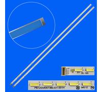 2 pcs For 1 TV barre de rétroéclairage LED Pour T42E04DHU-02B Thomson T42E03HU-01B T42E04DHU-01B lvf420audx E8 V2 LVF420AUesse E16 V5 STQ420A85 ""Nipseyteko®