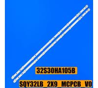 2 pcs For 1 TV Barres de tableau à LED pour IRBIS, bandes de rétroéclairage, planches de bandes alertes onales, lampe d'éclairage, 32S30HASpringB, V1 ""Nipseyteko®