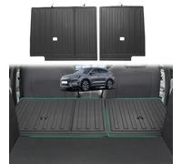 [2 PCS] GAFAT Compatible avec BYD Seal U DM-i EV 2025 2026 2027 Tapis de Protection pour Siège Arrière, Tapis Coffre TPE Toutes Saisons, Scan 3D Original Accessoires, avec Cordon & Fixation Velcro