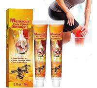 2 Pcs GFOUK Nouvelle-Zélande Apitoxin Gel de traitement professionnel,2023 Gel de thérapie pour les articulations et les os,Crème pour les articulations au venin d'abeille pour le soulagement