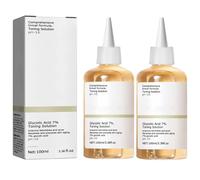 2 PCS Glycolic Acid 7 Toning Solution, Exfoliating Toning Solution, Moisturize Brighten and Rejuvenate Your Skin