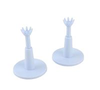 2 PCS Golf Tees En Plastique En Caoutchouc Coussin Top Long Tees Durable Couleurs Mélangées En Plastique Golf Tee avec Tête En Caoutchouc, Golf Pratiquer T-shirts pour Golfeur Fiberbuilt Golf