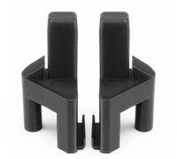 2 pcs. Goupilles de rechange tablette compatibles avec Fiat Panda 169 (droite-gauche) | Crochets support étagère coffre hayon | Clips de fixation arrière compatibles avec Fiat Panda 2003-2012