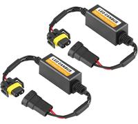 2 PCS H11/H8/H9/H16/5202 Auto car LED headlight Canbus warning without error decoder adapter for DC 9-16V/20W-40W