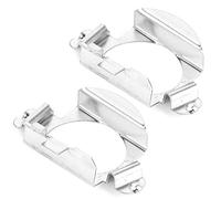 2 pcs H7 Adaptateurs de Supports Base, Keenso LED Porte-Adaptateur de Phare Ampoule Titulaire Socket Retenue Porte-Support Argent