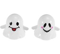 2 Pcs Halloween Rotation Fantôme Wind Up Jouets Marche Props Clockwork Jouets Horreur Thème Party Favors Motif Aléatoire Halloween Décorations
