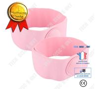 2 Pcs Hernie Ceinture Hernie Thérapie Traitement Enfants Bébé Ombilicale Hernie Ceinture Ceinture De Hernie Inguinale (Rose)