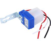 2 Pcs Interrupteur automatique de lumière pour l'extérieur Interrupteur de détection photo contrôlé PhotoswitchAS-10A-12V DC12V