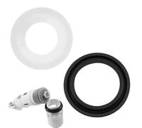 2 PCS Joints Réservoir pour Geberit Joint Cloche de Siphon Bassin pour Cloche de Levage Ø63 x 32 mm Indicateur de Basse Ø68 x 46 mm Pièces Réservoirs pour 816.418.00.1 818.109 240.282.00.1 890.615.