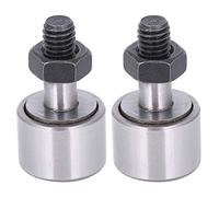 2 pcs KR16/CF6 Aiguille Roulement À Rouleaux Cam Suiveur Aiguille Roulement À Rouleaux 16mm Diamètre Extérieur