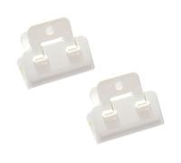 2 PCS Large Bag Clips One Hand Operation Reusable Plastic Heavy Seal Grip Heavy Duty Air Tight Seal Grip for Sealing Snacks Cereals (S)