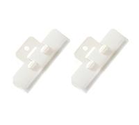 2 PCS Large Bag Clips One Hand Operation Reusable Plastic Heavy Seal Grip Heavy Duty Air Tight Seal Grip for Sealing Snacks Cereals (L)