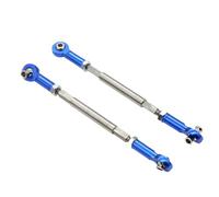 2 PCS Lien de Tige de Direction Avant réglable 8547 pour 1 7 Voitures de Coureur de désert RC compatibles avec Les modèles UDR Pièces de Remplacement en Acier Inoxydable