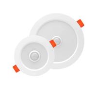 2 pcs/lot Led Downlight 5 W 7 W 9 W 220 V PIR capteur de mouvement plafonnier 2.5/3/4 pouces panneau Led rond vers le bas lumière projecteur éclairage(5W)