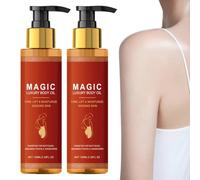 2 PCS Magic Huile Corporelle Relachement De La Peau,Huile De Soin Du Corps,huile corporelle magique,Huile Raffermissante Corps,RéDuit Les Ridules Sur Les Joues/Abdomen/Cuisses/Bras - 100 ml