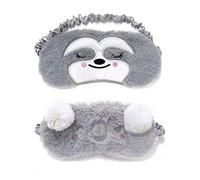 2 pcs masque oculaire sommeil femmes filles enfants adulte enfant molle bandes bandes élastiques fluffeuses respirant respirant pompes peluche peluche dessin animé skin voyage voyage table de couchage
