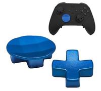 2 Pcs Metal D-pads for Xbox One Elite Series 2 ,Replacement Parts Directional Pad Kits for Xbox One Elite/ One Elite Series 2/ Elite 2 Core Controller(Blue)