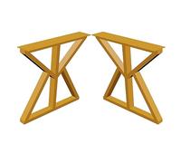 2 pcs Meubles Pieds Rustique decory Triangle Forme Pieds de Table, Pieds de Bureau en métal Robuste, Pieds de Table à Manger, Industriel Moderne, Pieds de Banc en Fer Bricolage (Taille : h72