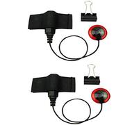 2 Pcs Micro Piezo Microphone De Contact¿Multifonction Universel Micros Micros, Pickup Guitare (Guitare, Ukulélé, Différents Instruments Acoustiques Tels Que Guitare, Violon)