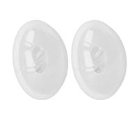 2 PCS Milk Collector Portable Portable Réutilisable Grade Silicone Nursing Tasses Bonne Ventilation Cover Ay to et Réutilisable. Milk Collector Cover Saver Cathersilicone Infirmière