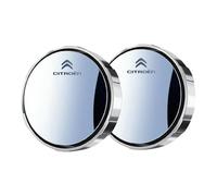 2 Pcs Miroir D’Angle Mort pour Voiture pour Citroen Oli Concept 2022, Grand Champ de Vision pour Sécurité Routière et Stationnement Fac,Silver