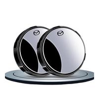 2 Pcs Miroir D’Angle Mort pour Voiture pour Mazda MX-30 R-EV 2023, Grand Champ de Vision pour Sécurité Routière et Stationnement Fac,Bla-ck