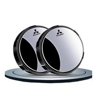 2 Pcs Miroir D’Angle Mort pour Voiture pour Mitsubishi Eclipse Cross PHEV Hybrid 2021 2022 2023+, Grand Champ de Vision pour Sécurité Routière et Stationnement Fac,Bla-ck