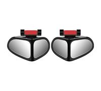 2 PCS Miroirs d'angle mort, pour Ford Ecosport 2018-2025 rétroviseurs extérieurs rotatifs 360° ajustables à grand angle rétroviseur aveugle,A