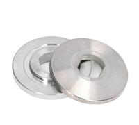 2 Pcs Miter Saw Blade Cemented Carbide Bearing Block for Cutting Machine Pressure Plate for Aluminum Miter Saw