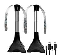 2 PCS Mouches et Moustiques Repoussent Les Ventilateurs d'insectes Gardez Les Mouches et Les Insectes Loin de la Nourriture sans Utiliser de Produits Chimiques Profitez de Vos Repas à l'extérieur