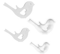 2 Pcs Moule Silicone Bougeoir Oiseau,Motif Oiseau Moule En Résine Époxy,3D Oiseau Silicone Moule,Moule De Bougeoir En Silicone De Type Oiseau,Pour Bricolage Artisanat Décoration