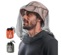 2 Pcs Moustiquaire de qualité supérieure Protection Contre Les Mouches et Les Insectes Ultra Large et Longue Trous Extra Fins pour Le Camping randonnée Safari la Pêche 99 x 66cm