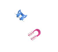 2 pcs Nez Up Lifting Shaping & Bridge Straightening Beauty Clip Bleu + RoseDesign durable