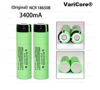 2 pcs. Nouveau Original 18650 3.7V 3400mAh NCR18650B lithium Rechargeable